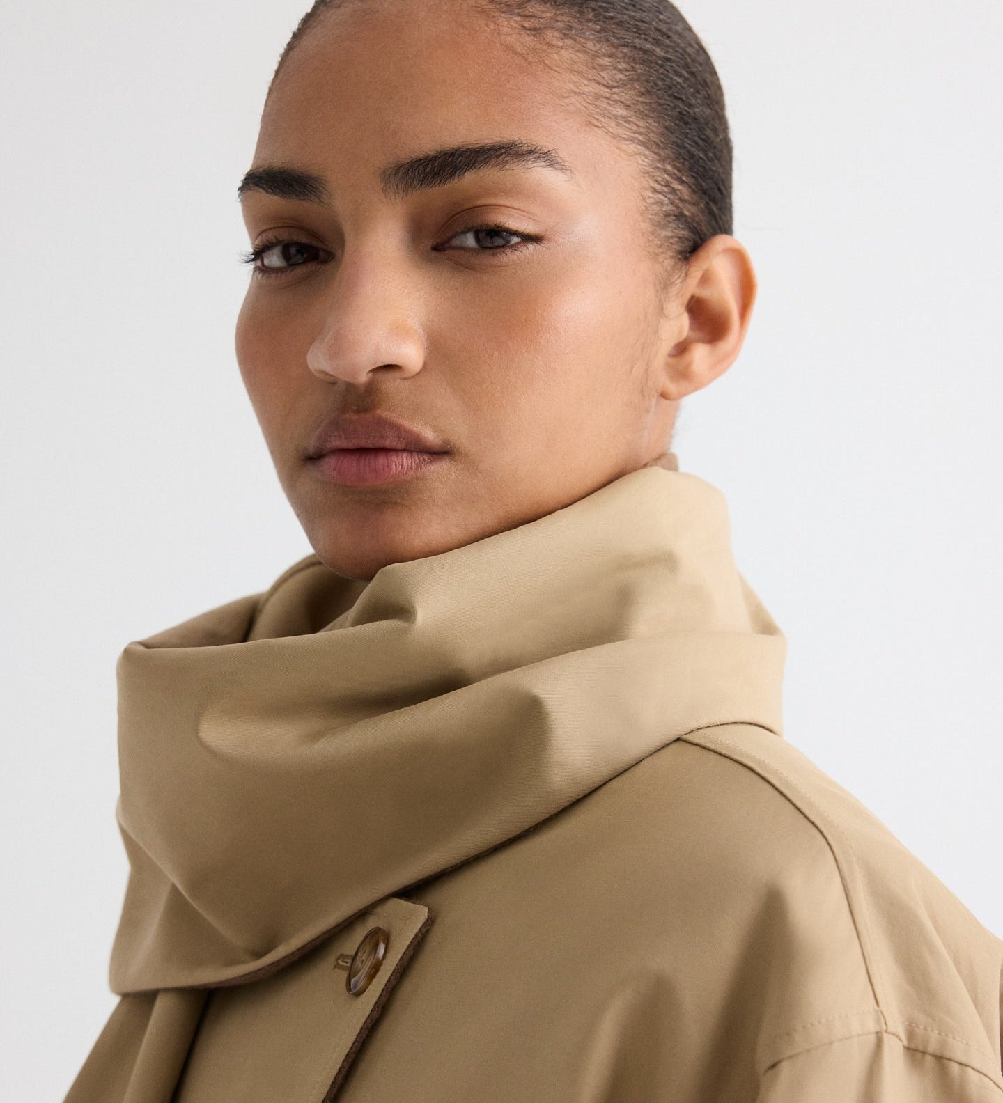TWP - The Reversible Wrap Around Trench in Cashmere