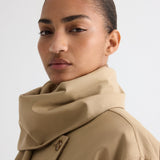 TWP - The Reversible Wrap Around Trench in Cashmere