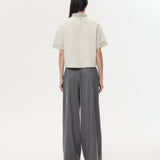 TWP - Ex T With Crystal Collar in Japanese Denim