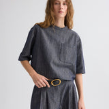 TWP - Ex T in Sequined Denim