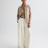 TWP - Ranchers Daughter Shirt in Embossed Python Leather