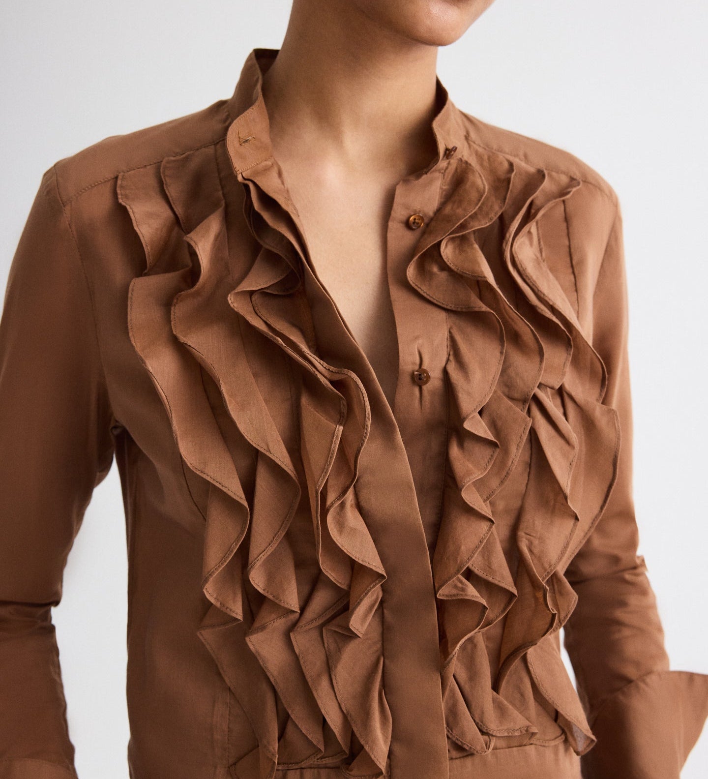 TWP - Patti Top in Cotton Silk Organza