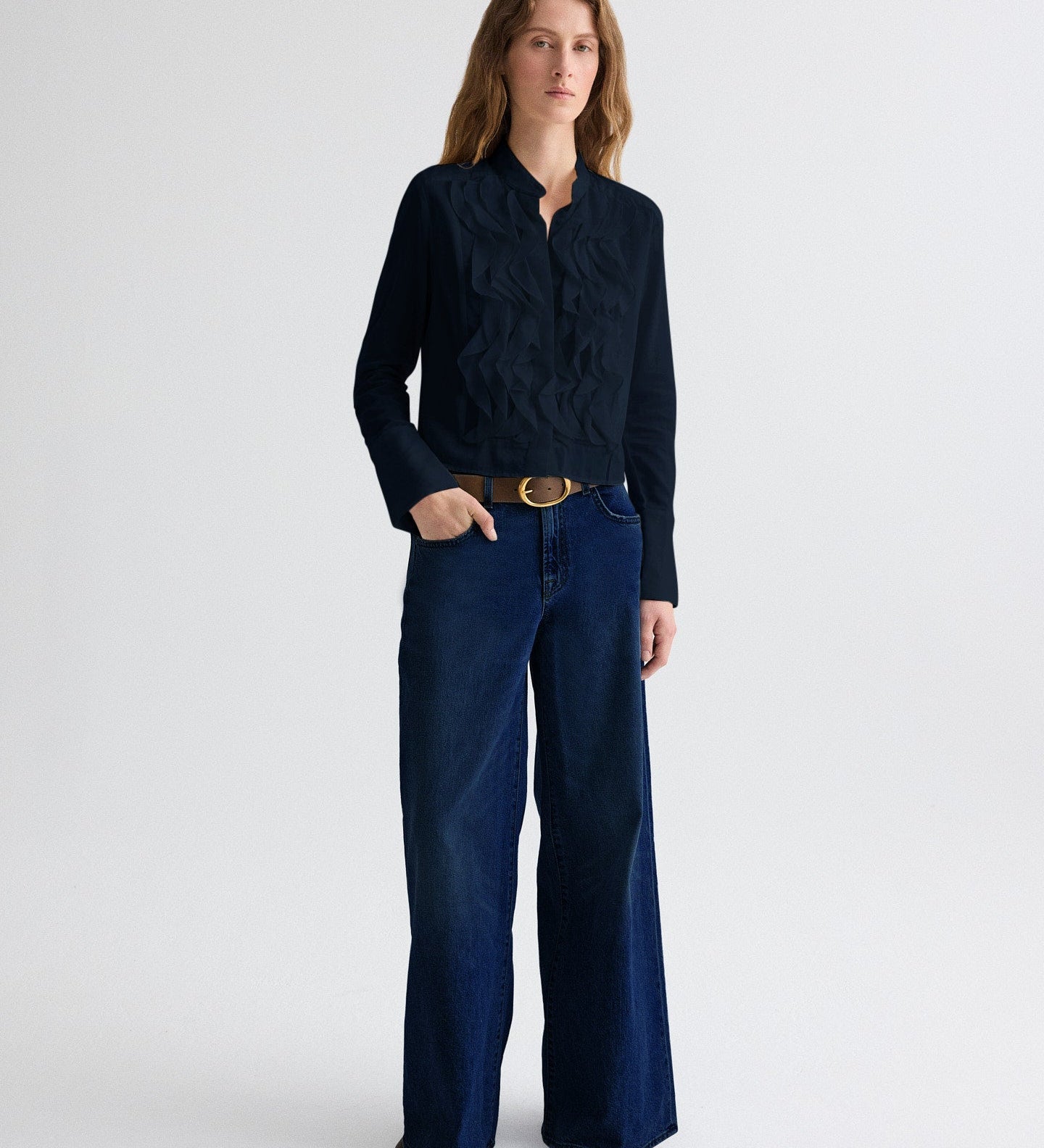 TWP - Patti Top in Stretch Silk Georgette