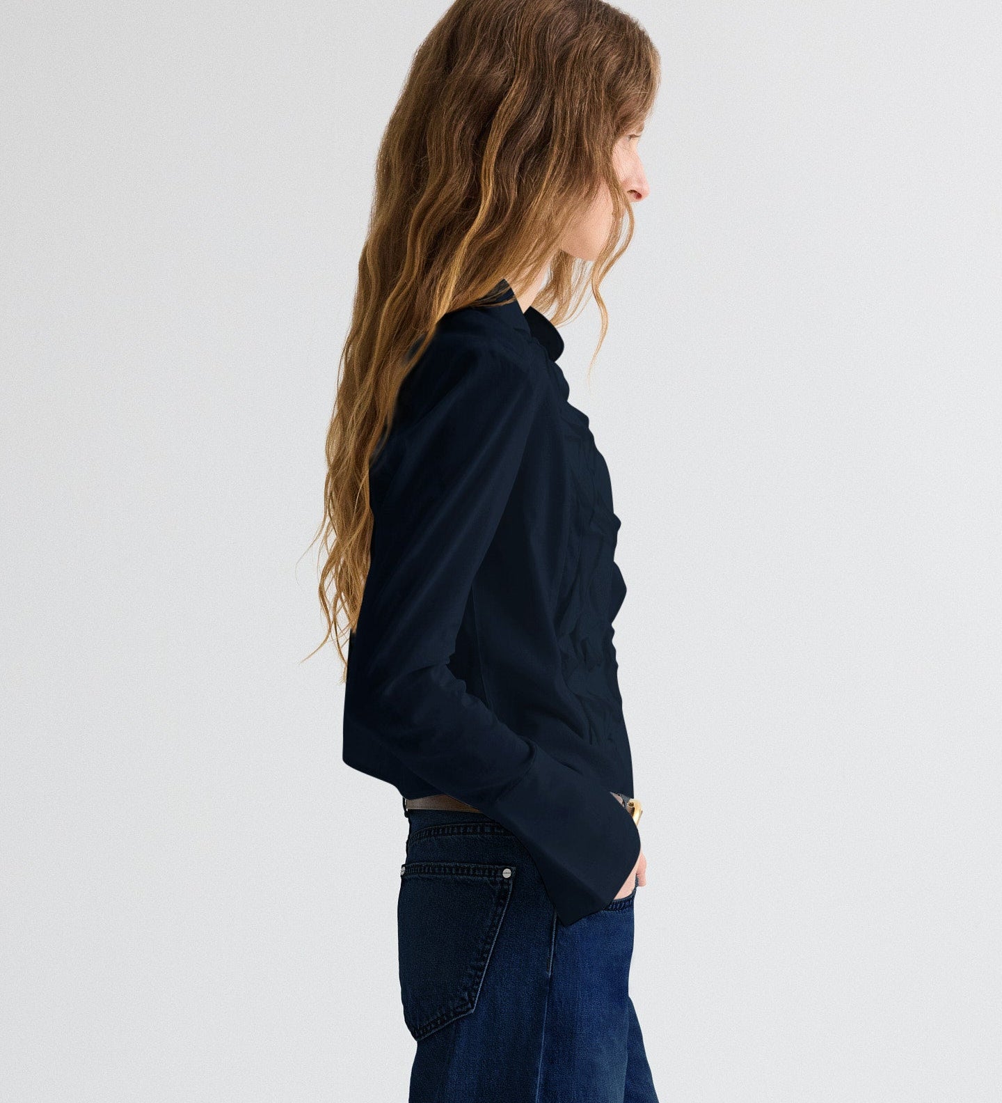 TWP - Patti Top in Stretch Silk Georgette