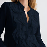 TWP - Patti Top in Stretch Silk Georgette
