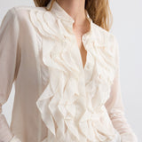 TWP - Patti Top in Cotton Silk Organza