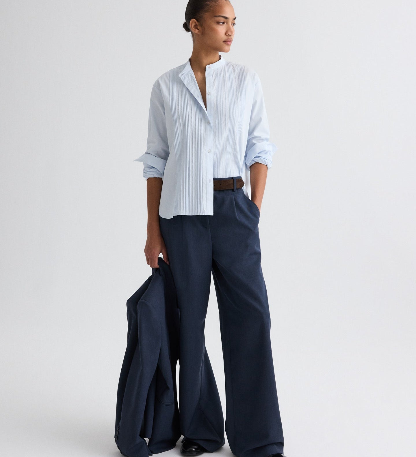 TWP - Painter Shirt in Compact Poplin