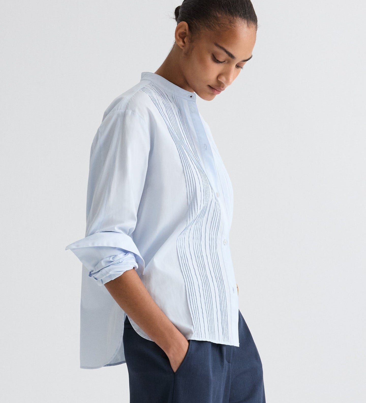 TWP - Painter Shirt in Compact Poplin