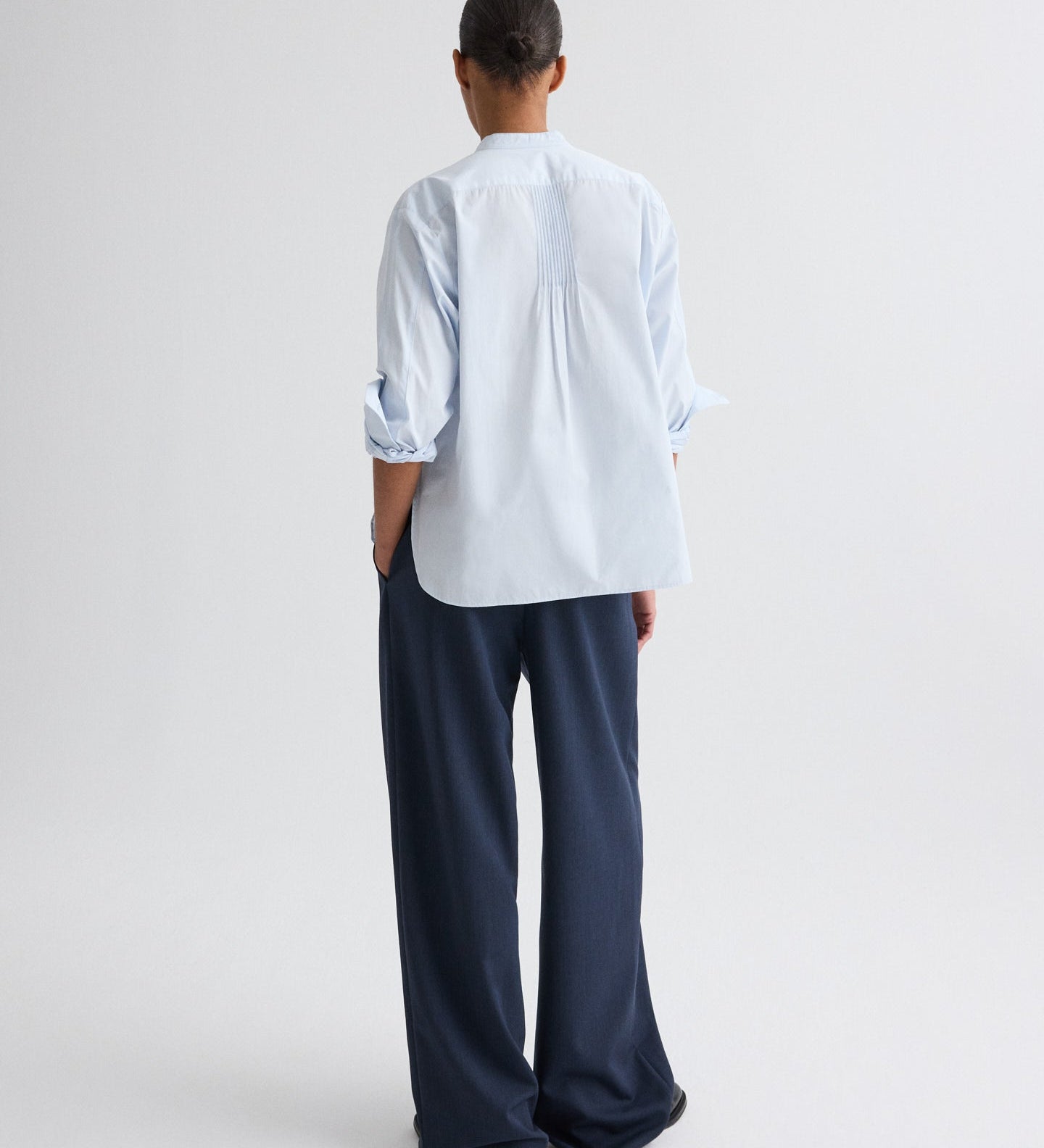 TWP - Painter Shirt in Compact Poplin