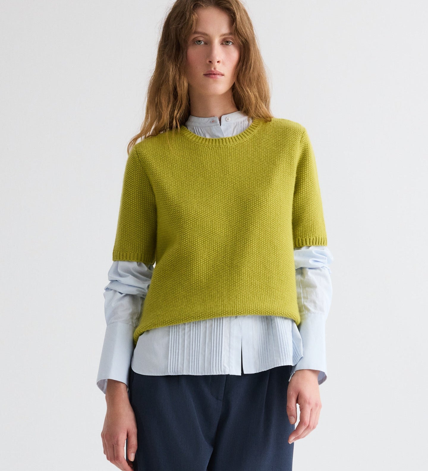 TWP - Seed Stitch Audrey Sweater in Cashmere