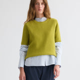 TWP - Seed Stitch Audrey Sweater in Cashmere