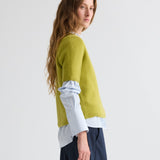 TWP - Seed Stitch Audrey Sweater in Cashmere