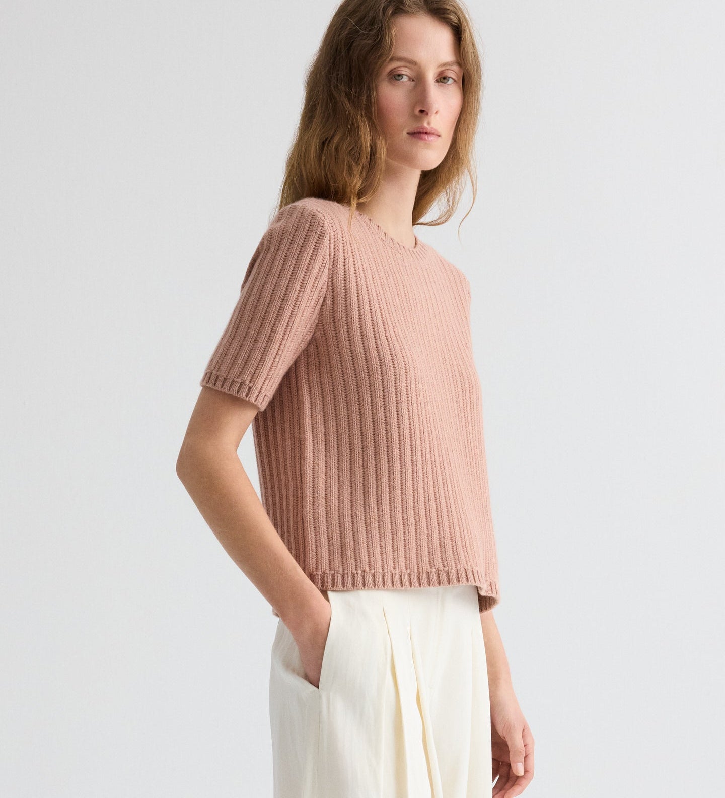 TWP - Float Stitch Audrey Sweater in Italian Cashmere