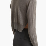 Khaite - Nadyne Cardigan in Sterling