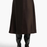 Khaite - Nania Skirt in Bark