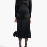 Khaite - Nania Skirt in Black