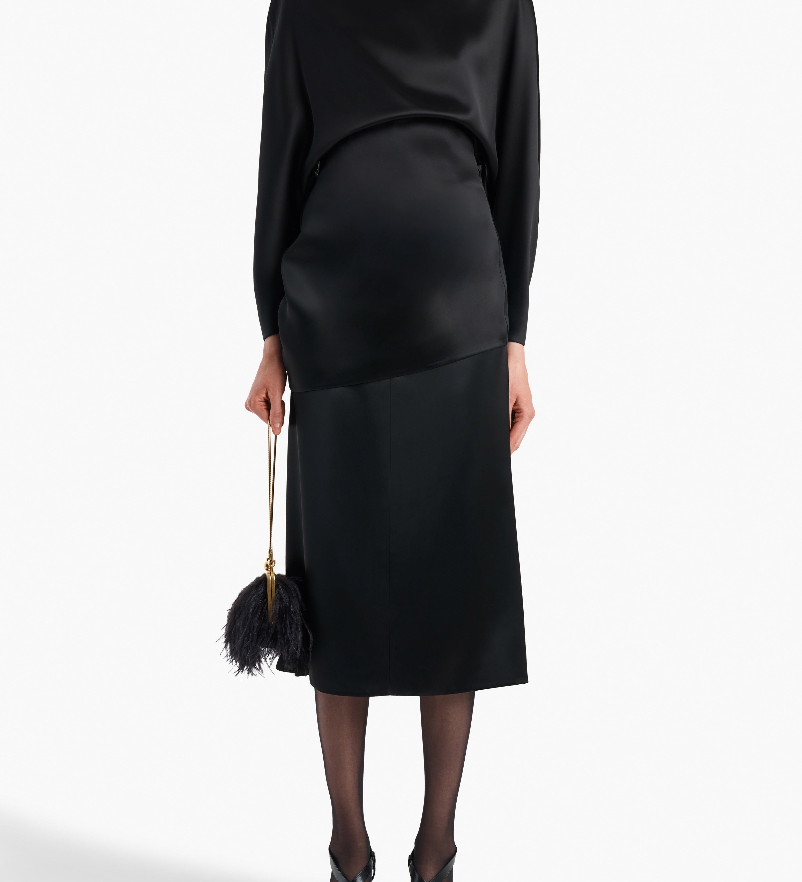 Khaite - Nania Skirt in Black