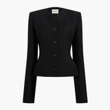 Khaite - Nara Jacket in Black