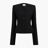 Khaite - Nara Jacket in Black