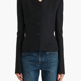 Khaite - Nara Jacket in Black