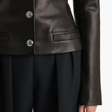 Khaite - Nara Jacket in Black Leather