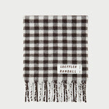 Loeffler Randall - Nara Brown/Grey Gingham Scarf