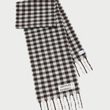 Loeffler Randall - Nara Brown/Grey Gingham Scarf