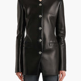 Khaite - Naran Jacket in Black Leather