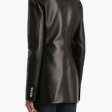 Khaite - Naran Jacket in Black Leather