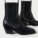 Loeffler Randall - Nat Black Mid Western Boot