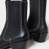 Loeffler Randall - Nat Black Mid Western Boot