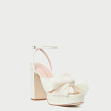 Loeffler Randall - Natalia Pearl Platform Bow Heel
