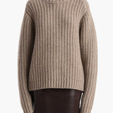 Khaite - Natt Sweater in Sepia