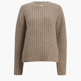 Khaite - Natt Sweater in Sepia