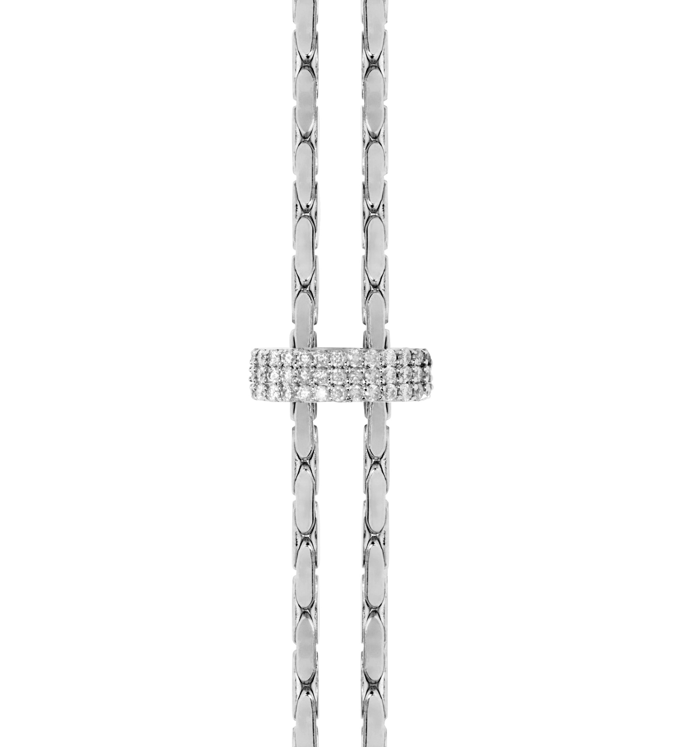 Dorsey - LINNEA LARIAT NECKLACE IN MOISSANITE
