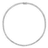 Dorsey - AXELLE BEZEL NECKLACE, STERLING SILVER