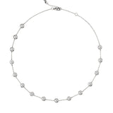 Dorsey - CLEMENCE NECKLACE IN 7.50 CT MOISSANITE