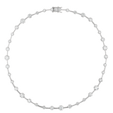 Dorsey - COLETTE RIVIÈRE NECKLACE IN MOISSANITE, STERLING SILVER