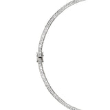 DORSEY PRINCESS-CUT RIVIÈRE NECKLACE IN MOISSANITE
