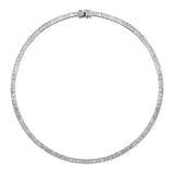 DORSEY PRINCESS-CUT RIVIÈRE NECKLACE IN MOISSANITE