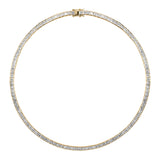 DORSEY PRINCESS-CUT RIVIÈRE NECKLACE IN MOISSANITE
