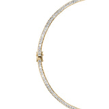 DORSEY PRINCESS-CUT RIVIÈRE NECKLACE IN MOISSANITE