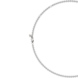 Dorsey - FLOATING ETERNITY NECKLACE IN 3.5MM MOISSANITE, STERLING SILVER
