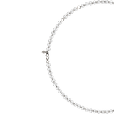 Dorsey - FLOATING ETERNITY NECKLACE IN 5MM MOISSANITE, STERLING SILVER