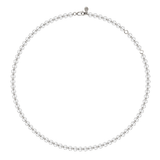 Dorsey - FLOATING ETERNITY NECKLACE IN 5MM MOISSANITE, STERLING SILVER