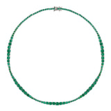 Dorsey - ISADORA RIVIÈRE NECKLACE IN LAB EMERALD