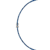 Dorsey - ISADORA RIVIÈRE NECKLACE IN SLATE BLUE MOISSANITE