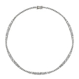 Dorsey - ISADORA RIVIÈRE NECKLACE IN LAB WHITE SAPPHIRE