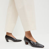 Loeffler Randall - Neive Crocodile Leather Low Pump