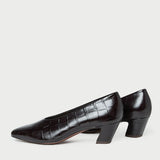 Loeffler Randall - Neive Crocodile Leather Low Pump